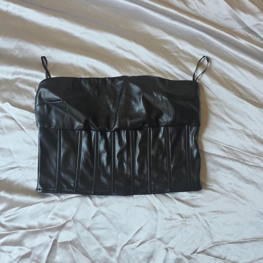 Forever-21 Women's Black Corset